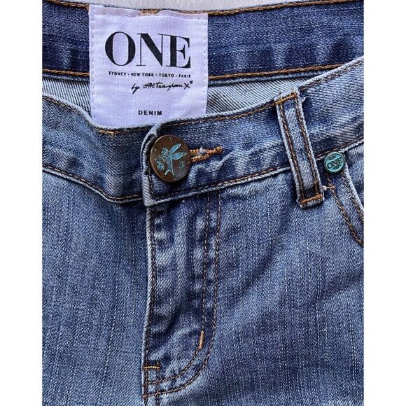 One Teaspoon Awesome Baggies Low Waist Medium Rise Relaxed Leg Tapered Cuffed - Picture 10 of 15